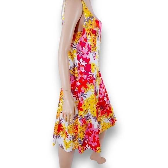 JONES WEAR Vintage Bold Floral Cotton Flowy Sundress Woman’s Plus Size 16 - Picture 14 of 16